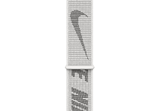 APPLE Cinturino Nike Sport Loop da 45 mm - Fascia da braccio  (Bianco ghiaccio)