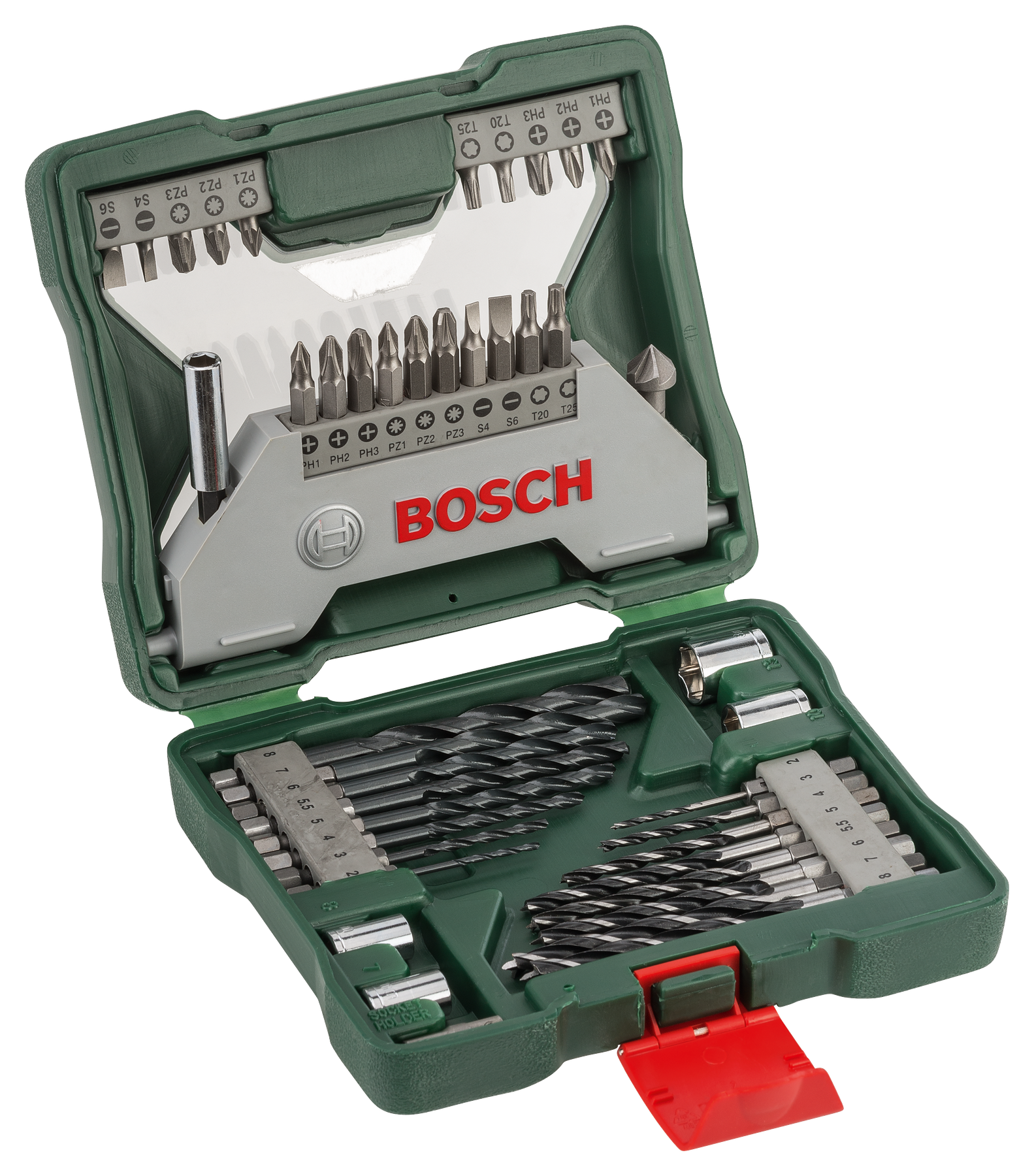 BOSCH 43 részes X-Line hatszögletűfúró-készlet (2607019613)