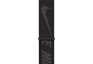 APPLE Cinturino Nike Sport Loop da 45 mm - Fascia da braccio (Nero)
