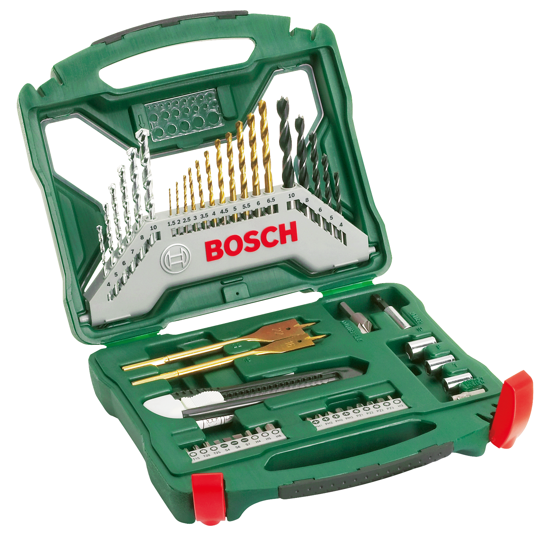 BOSCH 50 részes X-Line készlet, titán (2607019327)