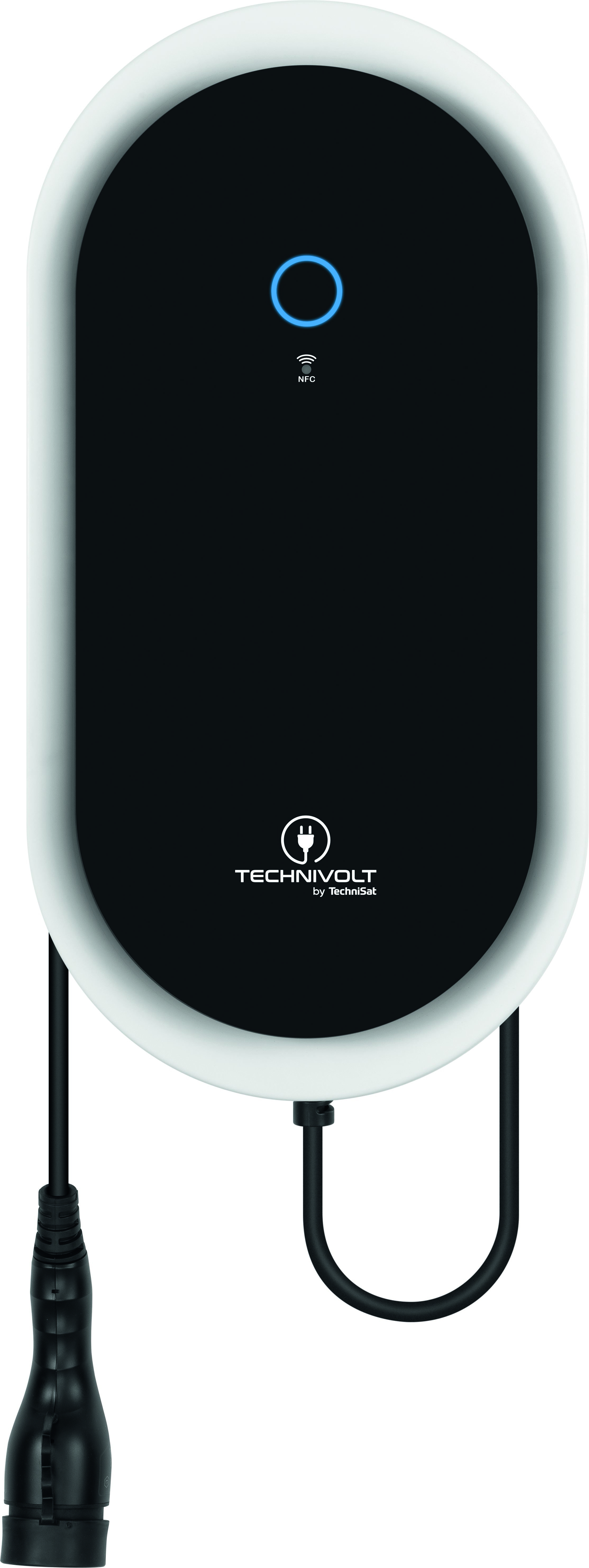TECHNISAT TECHNIVOLT 1100 Wallbox Ladestation für Elektrofahrzeuge, 11 kW, Kabellänge: 5 m