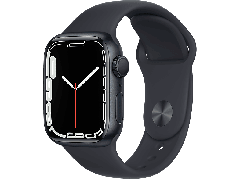 Apple Watch Series 7 41 Mm Middernacht Aluminium / Sportband