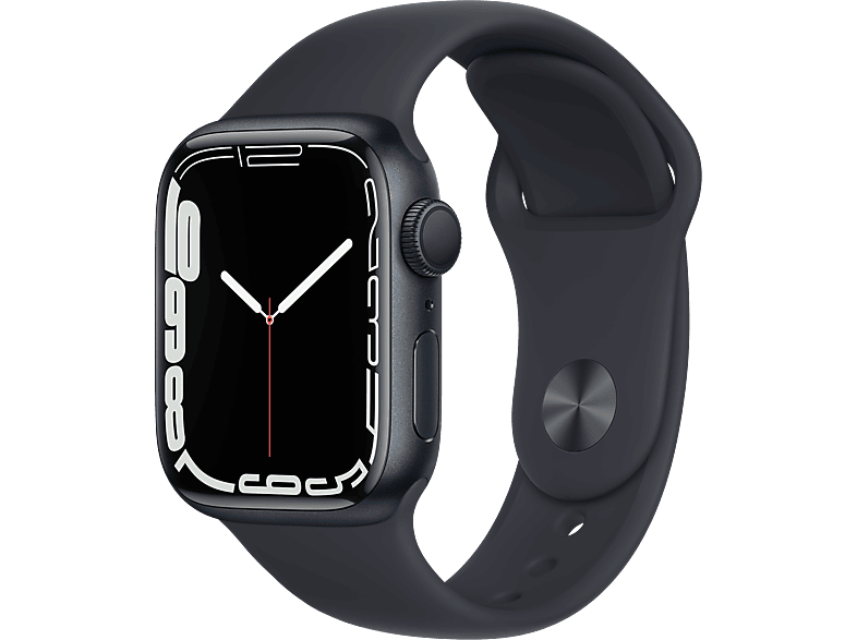 APPLE Watch Series 7 41 mm middernacht aluminium / middernacht sportband kopen? | MediaMarkt