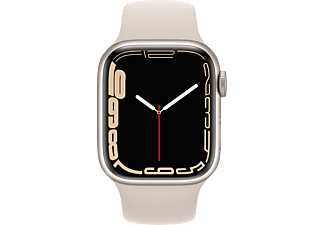 APPLE Watch Series 7 41 mm sterrenlicht aluminium / sterrenlicht sportband