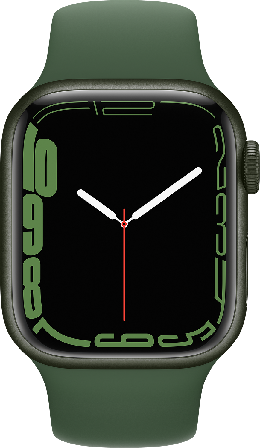 APPLE Watch Series 7 41 mm groen aluminium / groene sportband