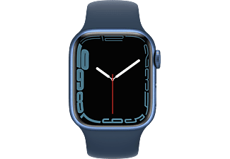 APPLE Watch Series 7 41 mm blauw aluminium / blauwe sportband