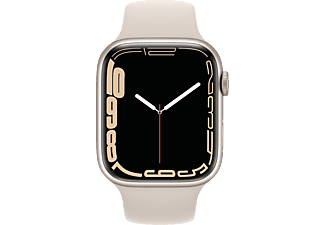APPLE Watch Series 7 45 mm sterrenlicht aluminium / sterrenlicht sportband