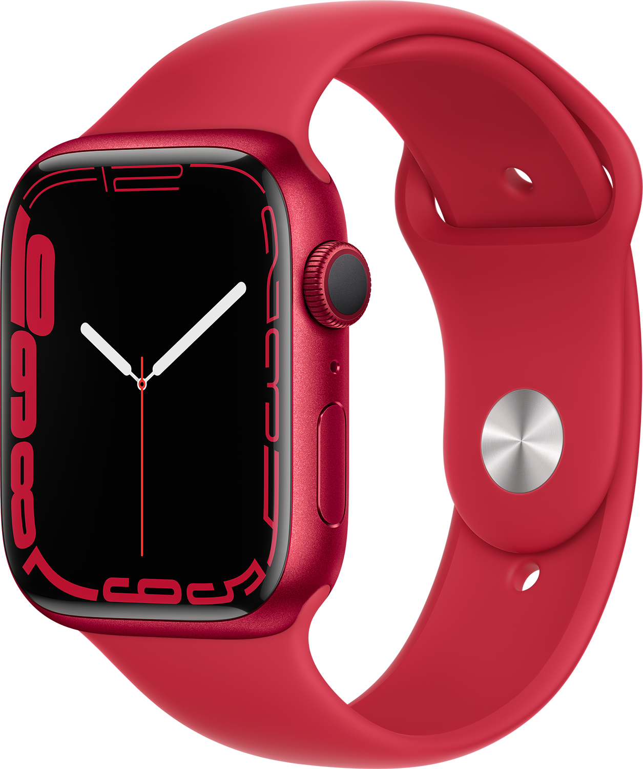 APPLE Watch Series 7 45 mm (PRODUCT)RED aluminium / rode sportband