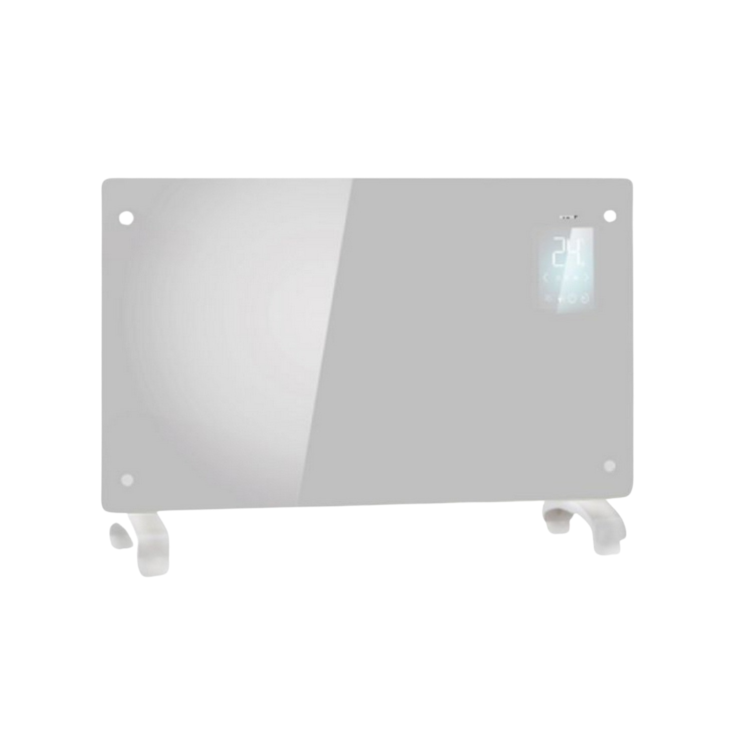 Convector - Infiniton Gph-20W, 2000 W, 3 Modos, Display LED, Temporizador, Cristal templado, Blanco