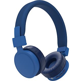 HAMA 184086 Bluetooth®-Kopfhörer "Freedom Lit", On-Ear, faltbar, mit Mikrofon, Blau