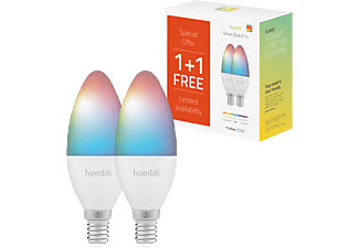HOMBLI Smart Bulb E14 RGB + CCT Promo Pack 1+1