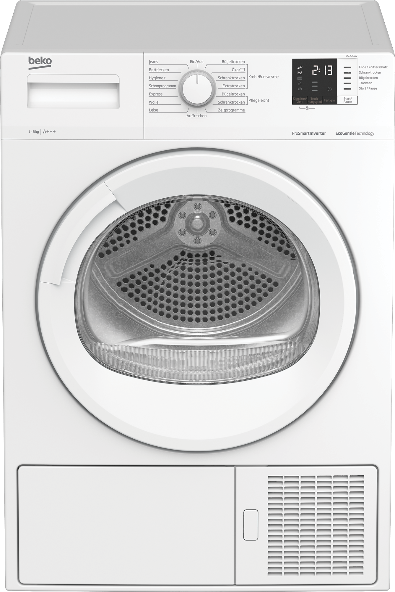 BEKO DS852GAV Wärmepumpentrockner (8 kg, A+++, Weiß)