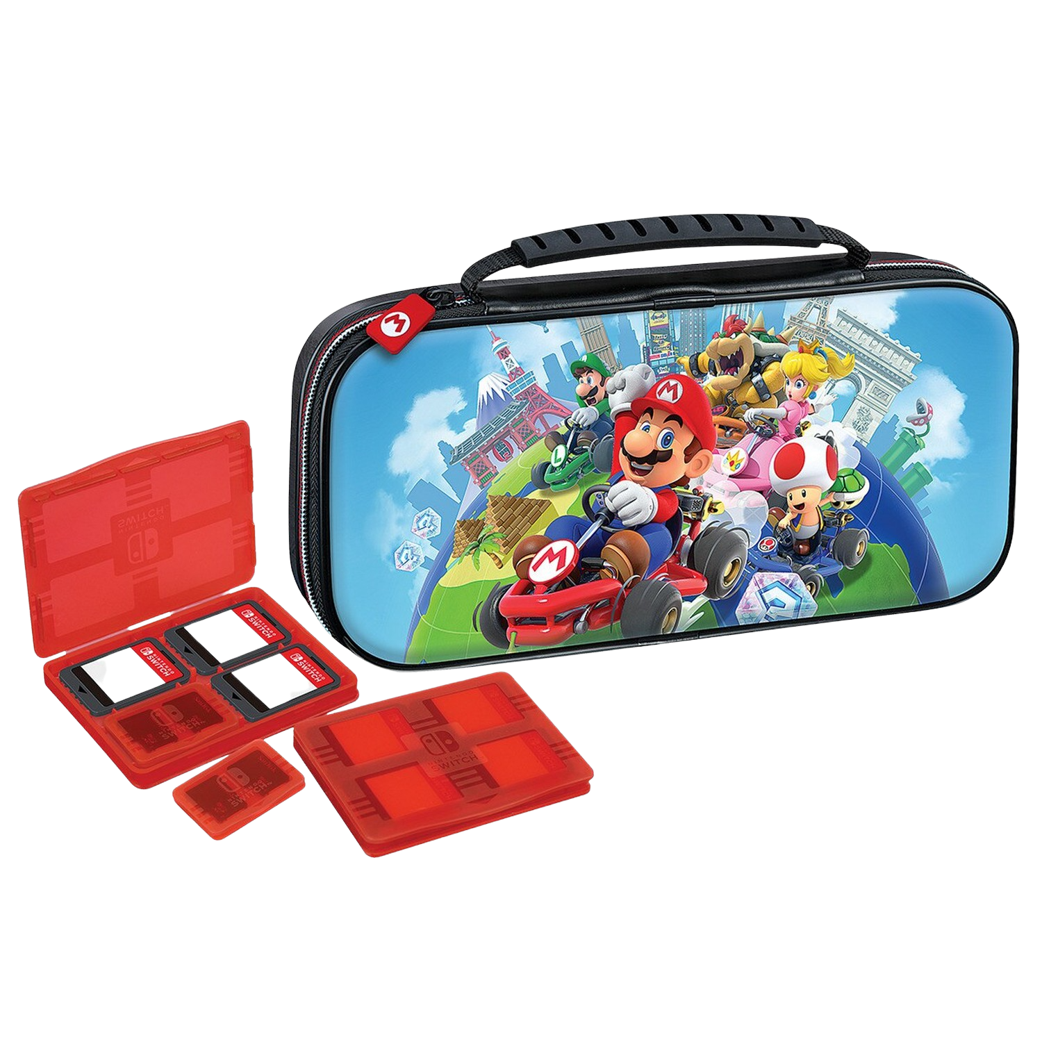 Funda - Ardistel NNS50GR, MarioKart, Para Nintendo Switch, Switch OLED y Switch Lite, Multicolor