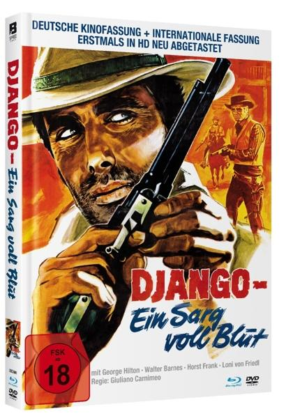 Django-Ein Sarg voller Blut (Limited Mediabook) Blu-ray + DVD