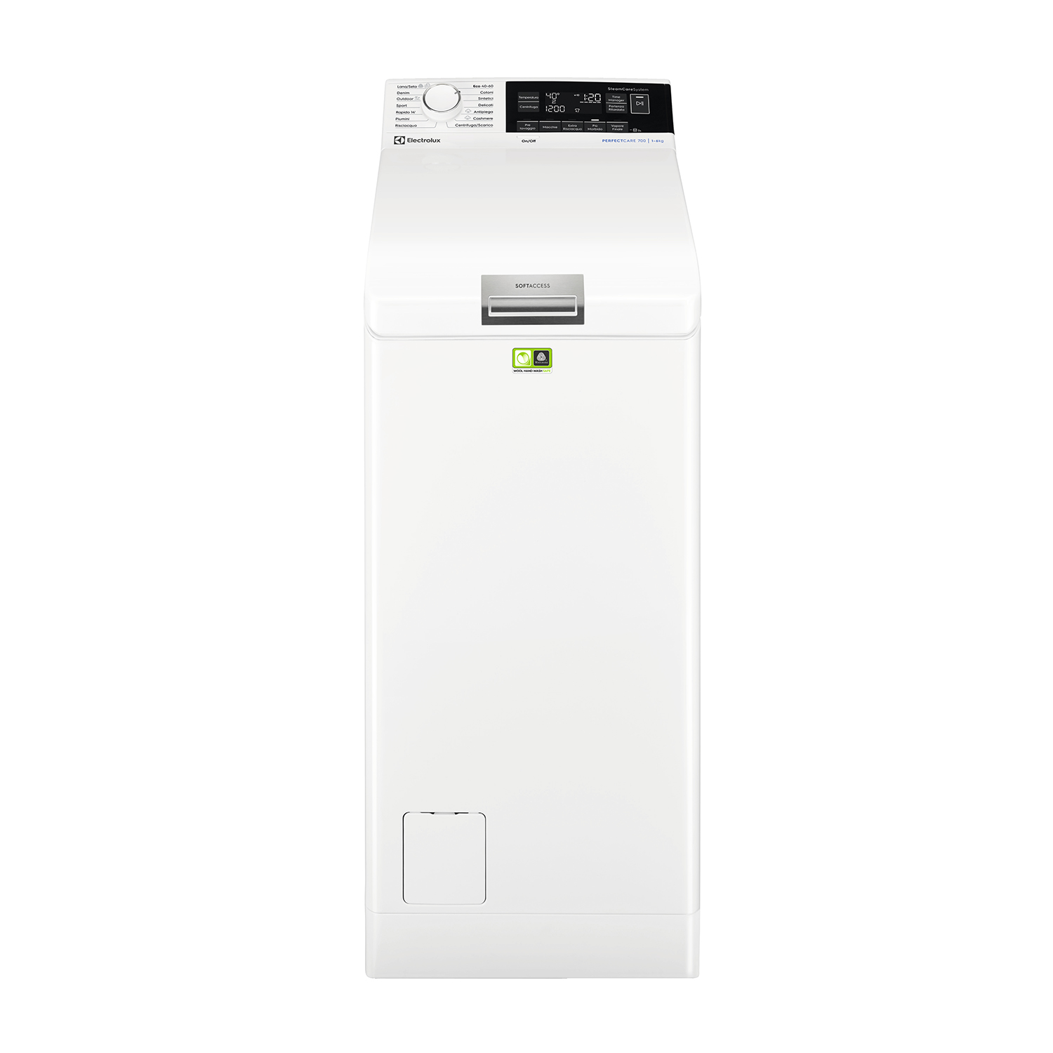 Electrolux Ew7T363S Lavatrice Carica Alto, Caricamento dall'alto, 6 kg, 60 cm, Classe B