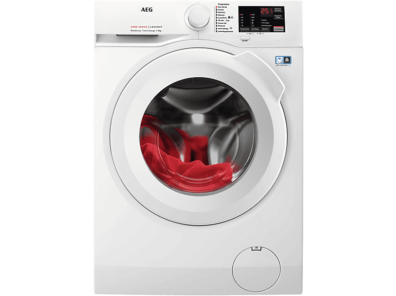 AEG L6Fbi945 Lavatrice, Caricamento frontale, 9 kg, 66 cm, Classe A