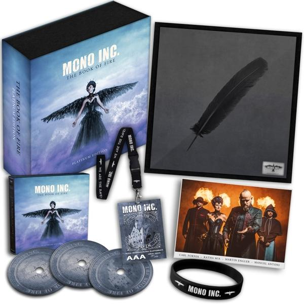 Mono Inc. Version Platinum - - FANBOX Book Fire (CD) The - Of 