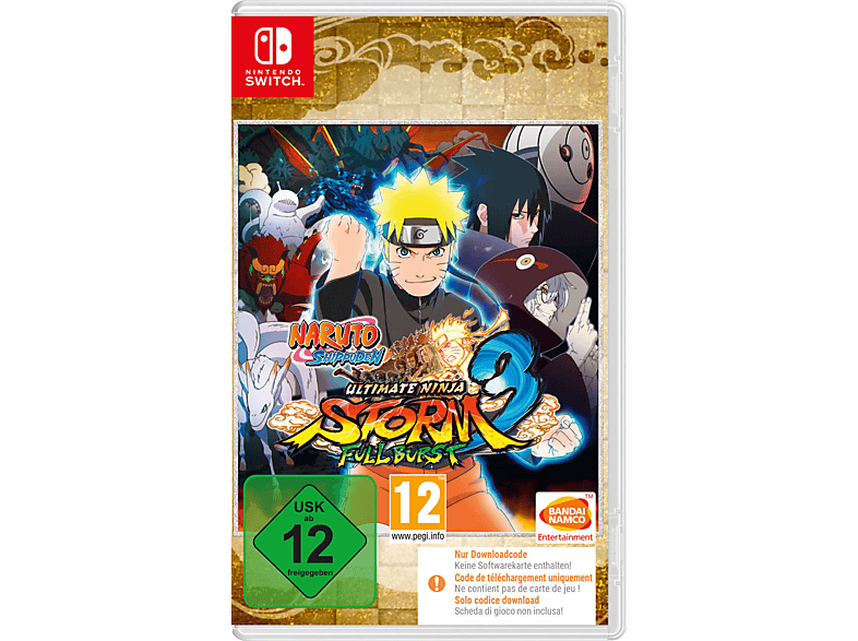 Shippuden: Storm Switch] Ninja Naruto [Nintendo - Full Ultimate Burst 3