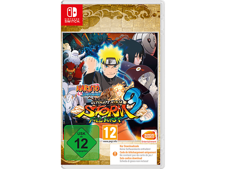 Naruto Shippuden: Ultimate - Storm Burst [Nintendo Switch] Full Ninja 3