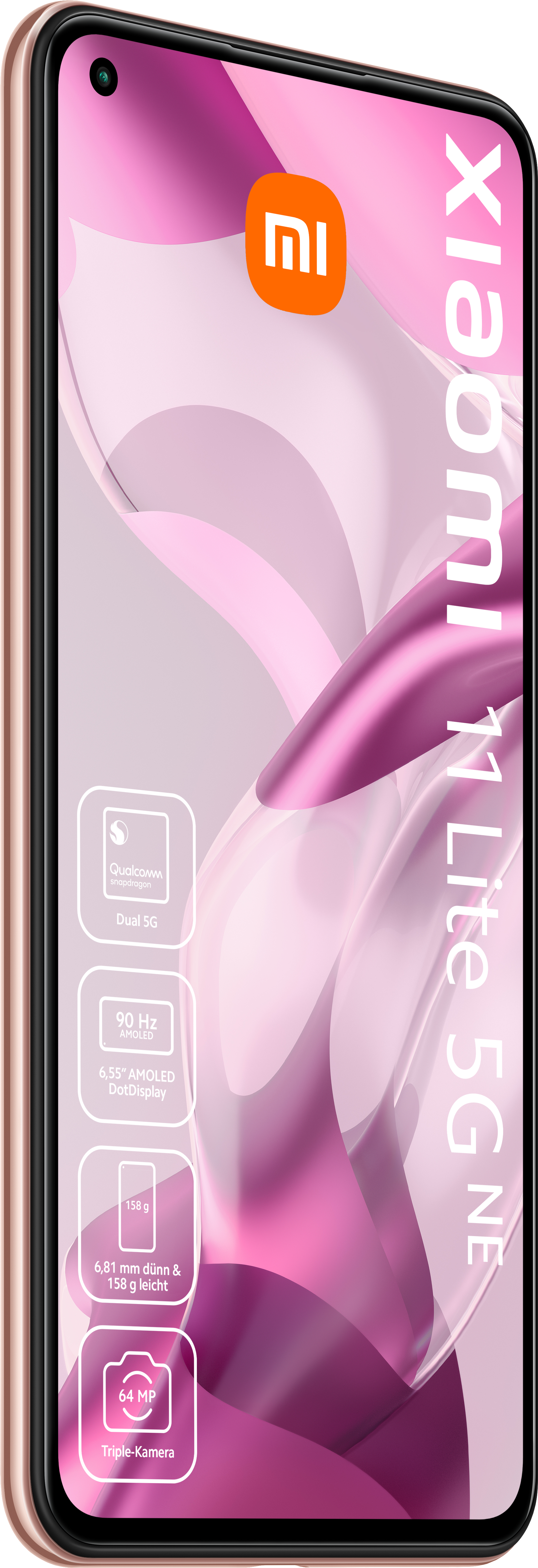 XIAOMI 11 Lite 5G NE 128 GB Peach Pink Dual SIM