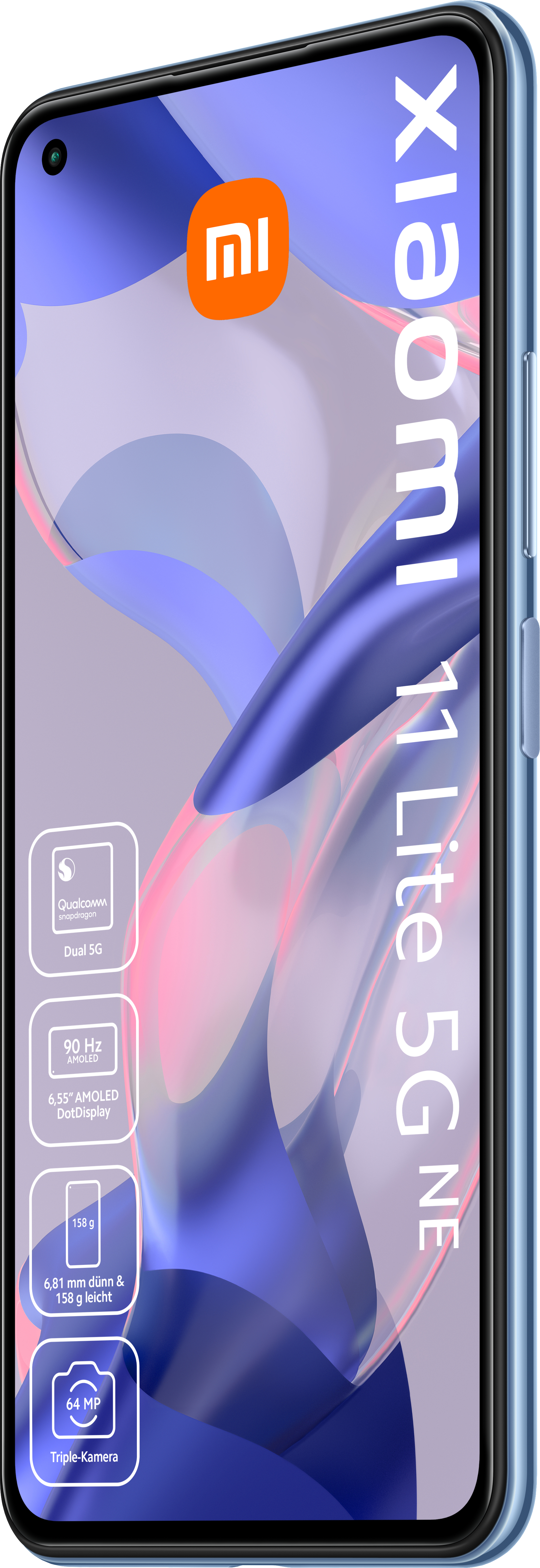 XIAOMI 11 Lite 5G NE 128 GB Bubblegum Blue Dual SIM