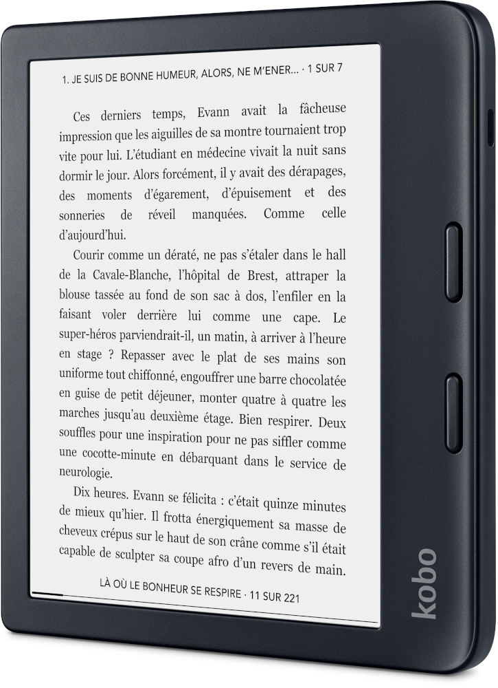 KOBO E-reader Libra 2 Noir (N418-KU-BK-K-EP)