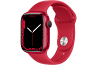APPLE Watch Series 7 GPS 41mm Aluminiumgehäuse, Sportarmband, PRODUCT(RED)/Rot