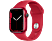 APPLE Watch Series 7 (GPS + Cellular) 41 mm - Montre intelligente (Regular 130–200 mm, Fluoroélastomère de haute qualité, PRODUCT(RED)/PRODUCT(RED))