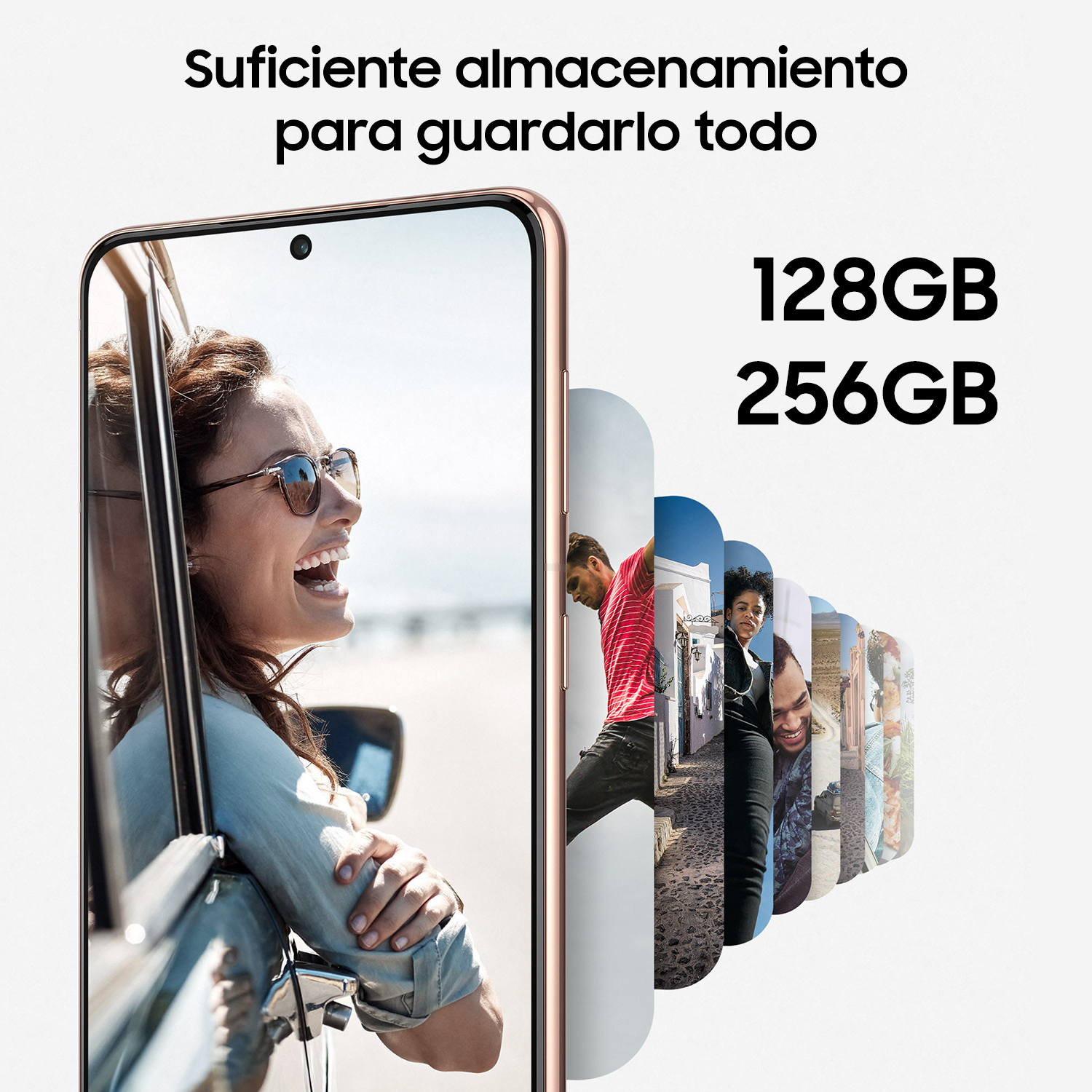 Móvil - Samsung Galaxy S21 5G, Violeta, 128 GB, 8 GB RAM, 6.2" Dynamic AMOLED 120Hz, Exynos 2100, 4000 mAh