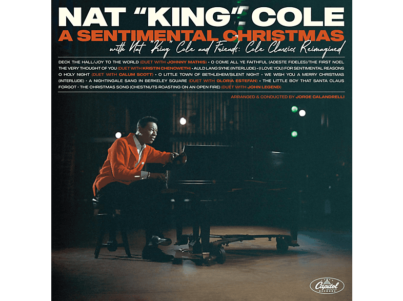 Nat King Cole – A Sentimental Christmas With Nat King Cole – (Vinyl)