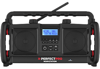PERFECT PRO Workstation - Digitalradio (DAB+, FM, Noir)