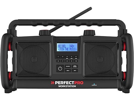 PERFECT PRO Workstation - radio digitale (DAB+, FM, Nero)