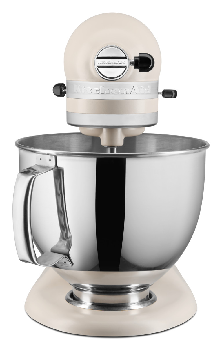 KITCHEN AID 5KSM125EMH Artisan Küchenmaschine mit kippbarem Motorkopf Milkshake (Rührschüsselkapazität: 4,8 l, 300 Watt)