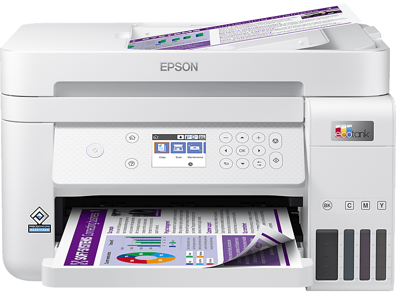 EPSON EcoTank L6276 multifunkciós színes DUPLEX WiFi/LAN külső tintatartályos tintasugaras nyomtató (C11CJ61406)