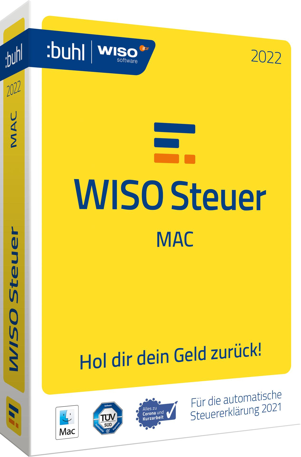 WISO Steuer-Mac 2022 - [Apple Macintosh]