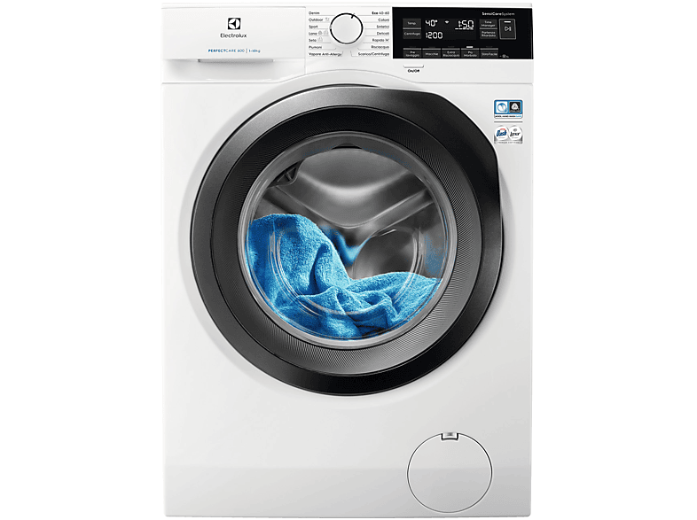 Electrolux Ew6F314N Lavatrice, Caricamento frontale, 10 kg, 63,6 cm, Classe A