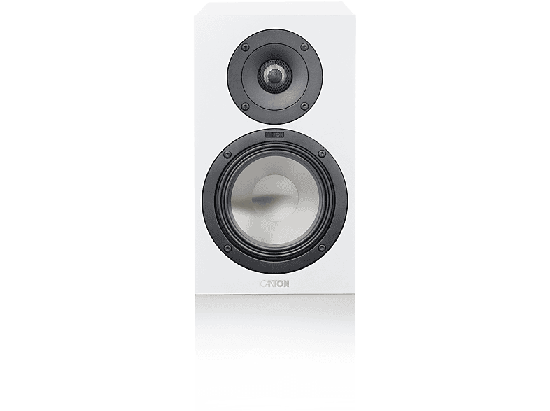 Chrono 20 Kompaktlautsprecher Weiß Matt - Hochwertiger 2-Wege Sound