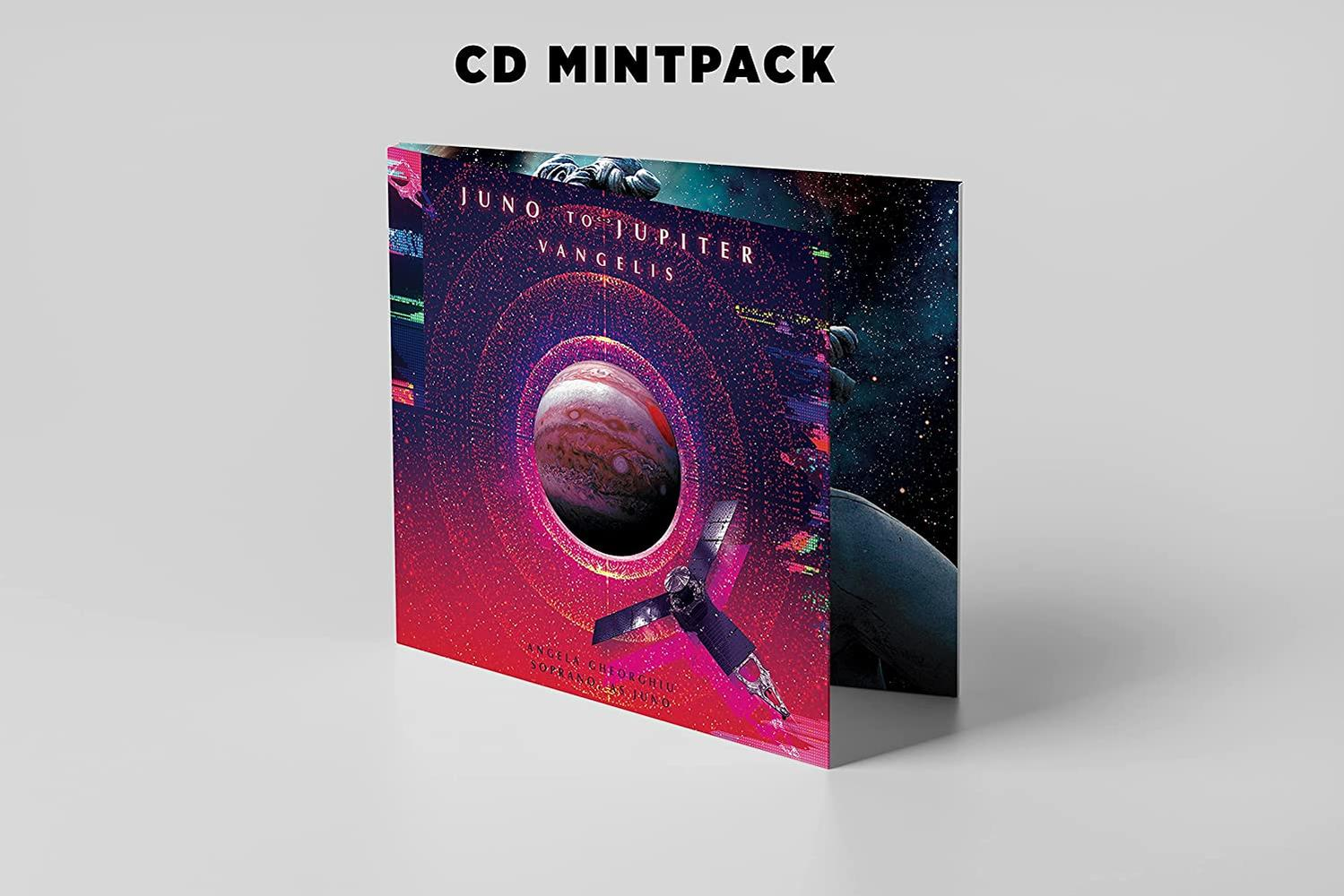 CD mintpack. Az albumborító egy űrcsoportot ábrázol bolygókkal és űrhajóval.