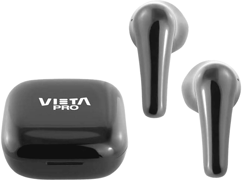 Auriculares inalámbricos  Vieta Pro Silence 2, Dual Pairing, ANC -25dB;  20h, Bluetooth, Blanco