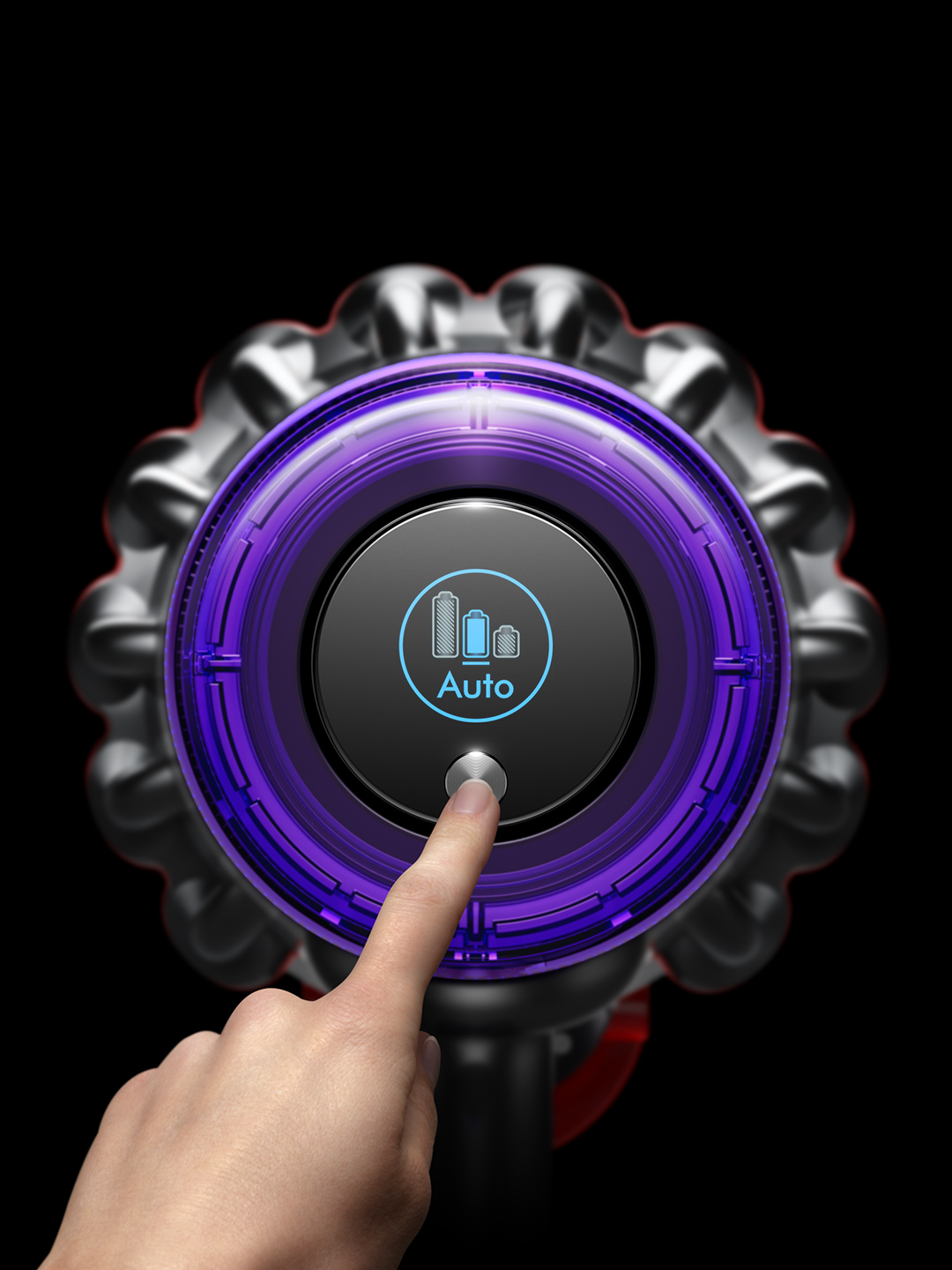 DYSON Outsize Absolute - Steelstofzuiger incl. kruimelzuiger - Accuduur 60 min - Rood