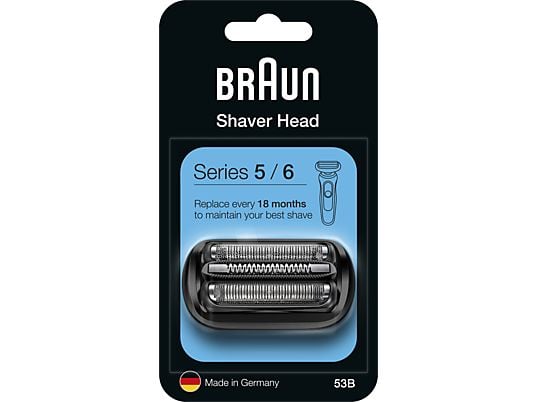 BRAUN 53B - Scherkopfkassette (Schwarz)