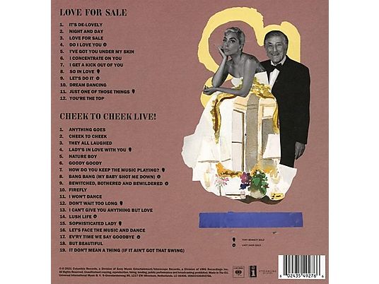 Tony Bennett & Lady Gaga - Love For Sale - CD
