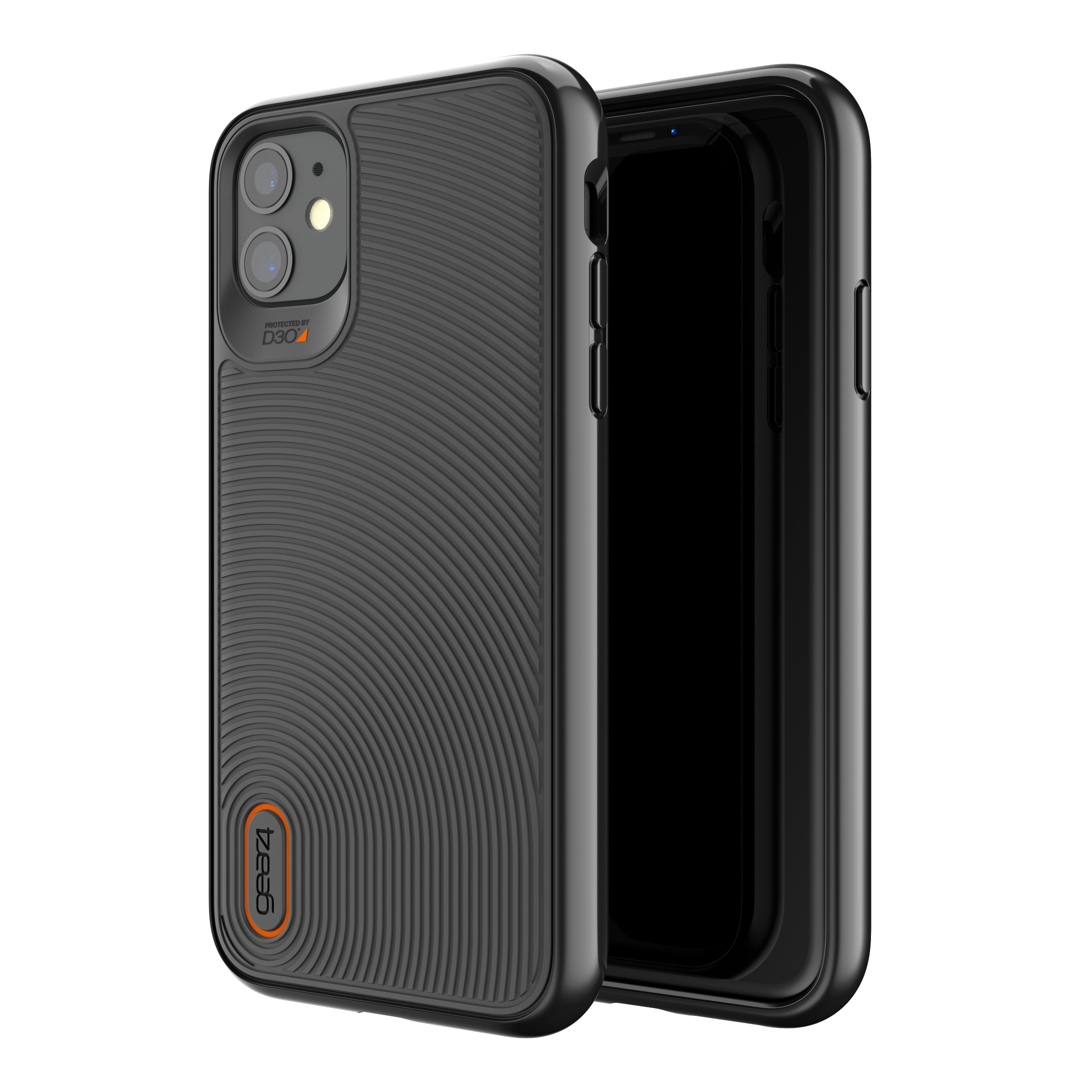 GEAR4 Battersea, Backcover, Apple, iPhone 11, Schwarz