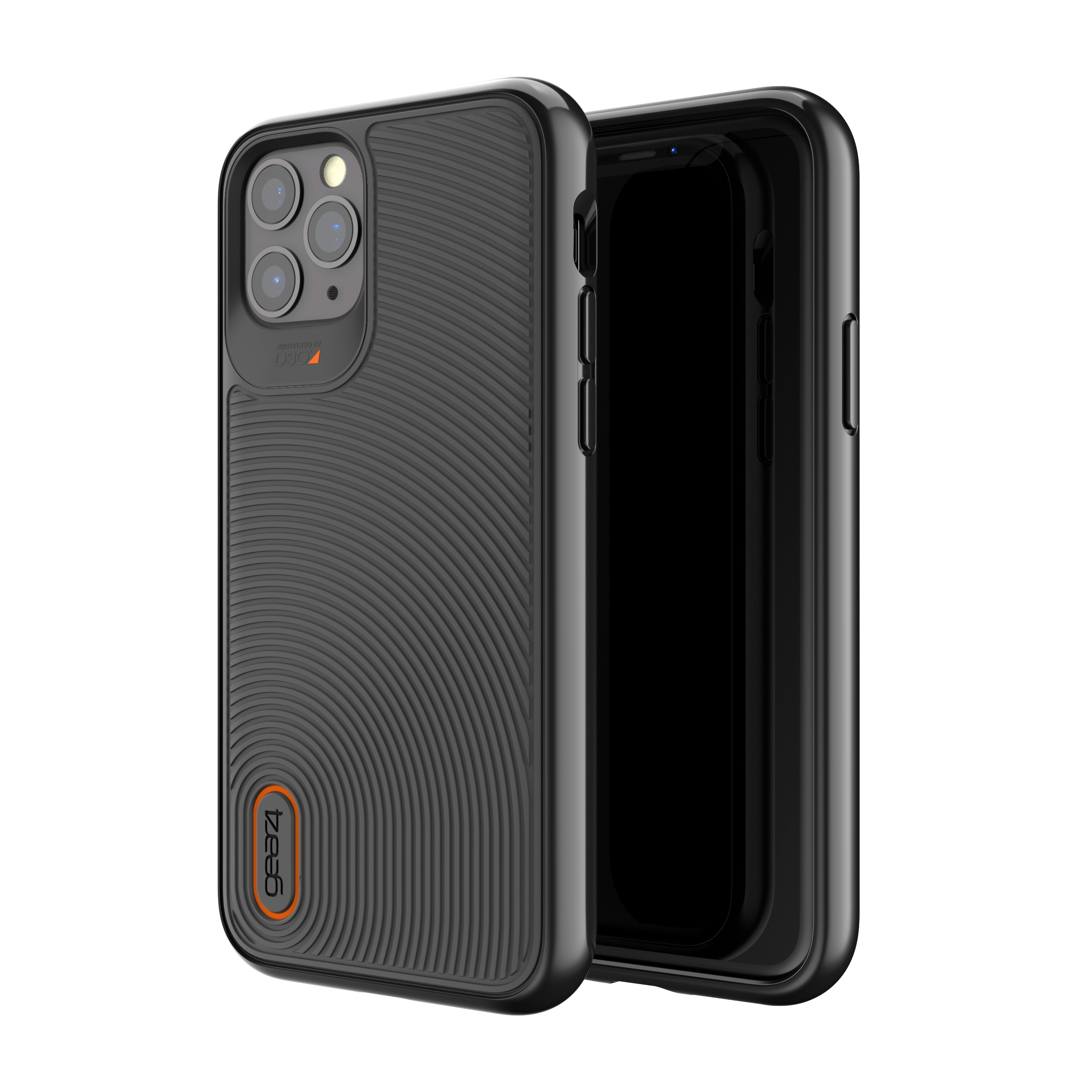 GEAR4 Battersea, Backcover, Apple, iPhone 11 Pro, Schwarz