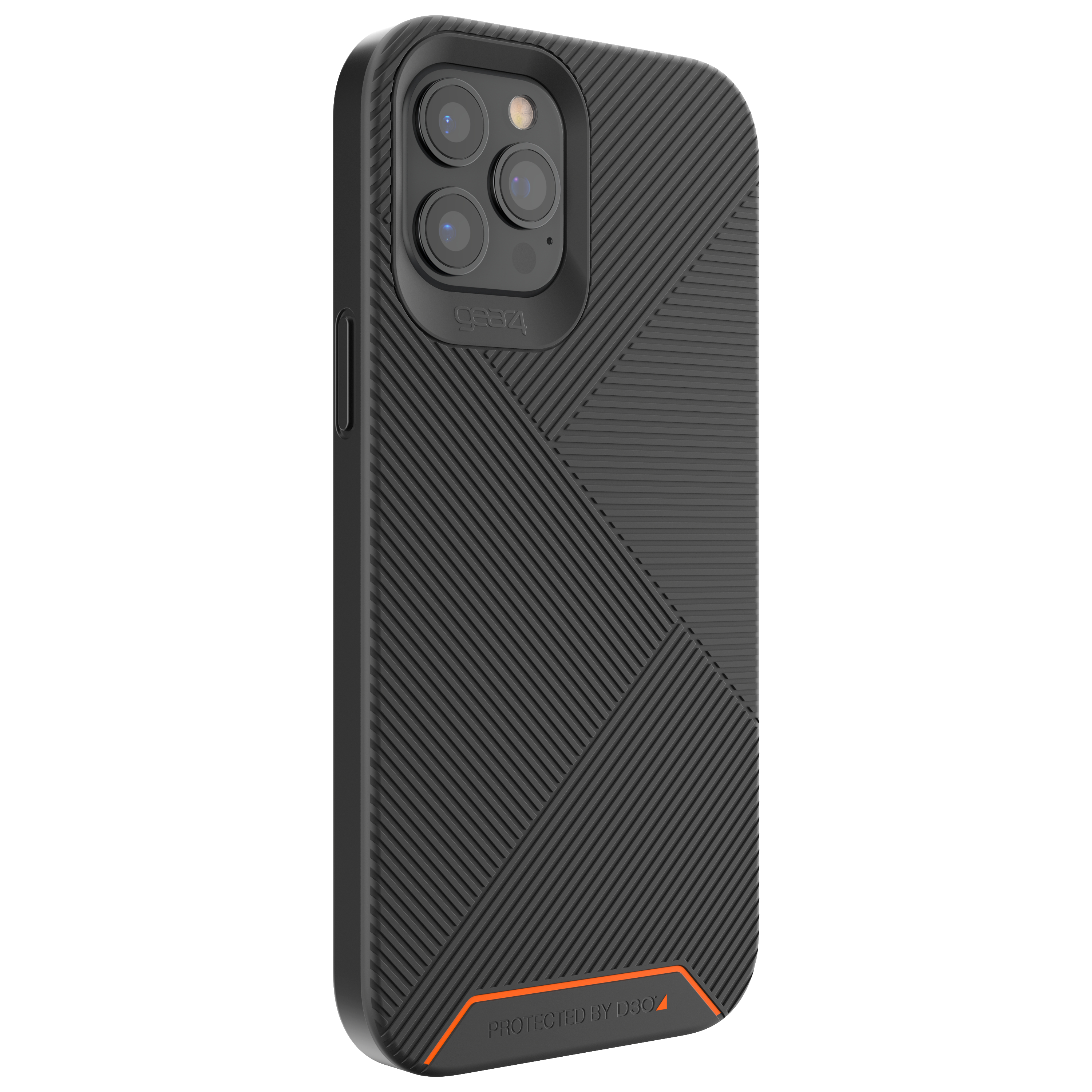 GEAR4 Battersea, Backcover, Apple, iPhone 12 Pro Max, Schwarz