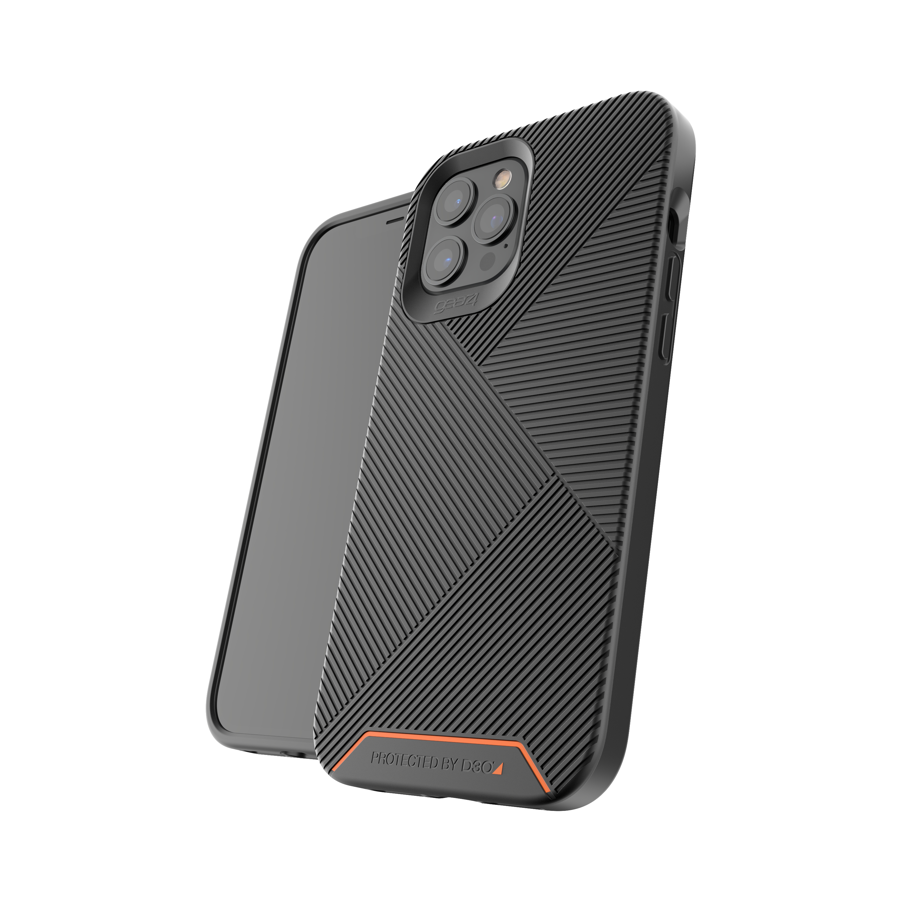 GEAR4 Battersea, Backcover, Apple, iPhone 12 Pro Max, Schwarz