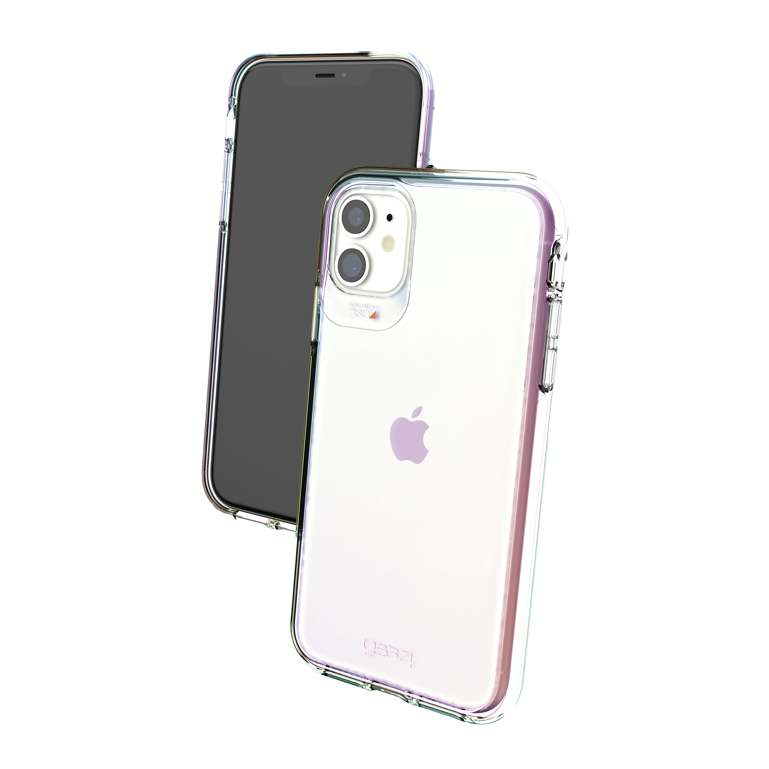 Backcover, Palace, iPhone 11, Mehrfarbig Apple, GEAR4 Crystal