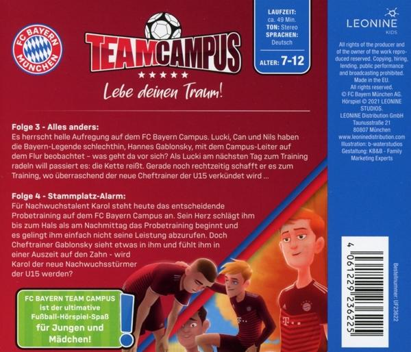 Ein Buchcover mit Text und Cartoon-Bildern, das eine Jugendfußballgeschichte bewirbt.