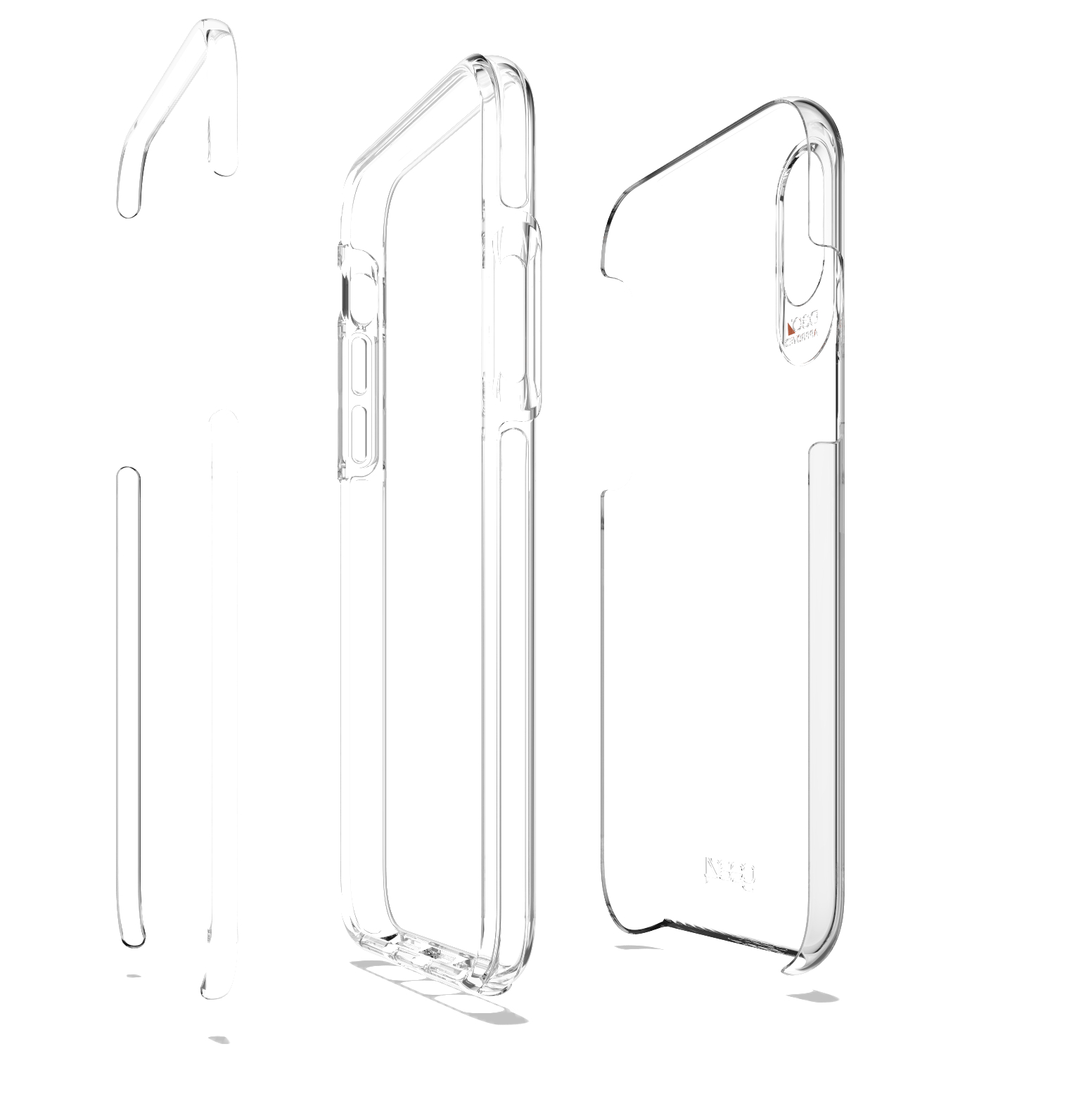GEAR4 Crystal Palace, Backcover, Apple, iPhone XS, Transparent