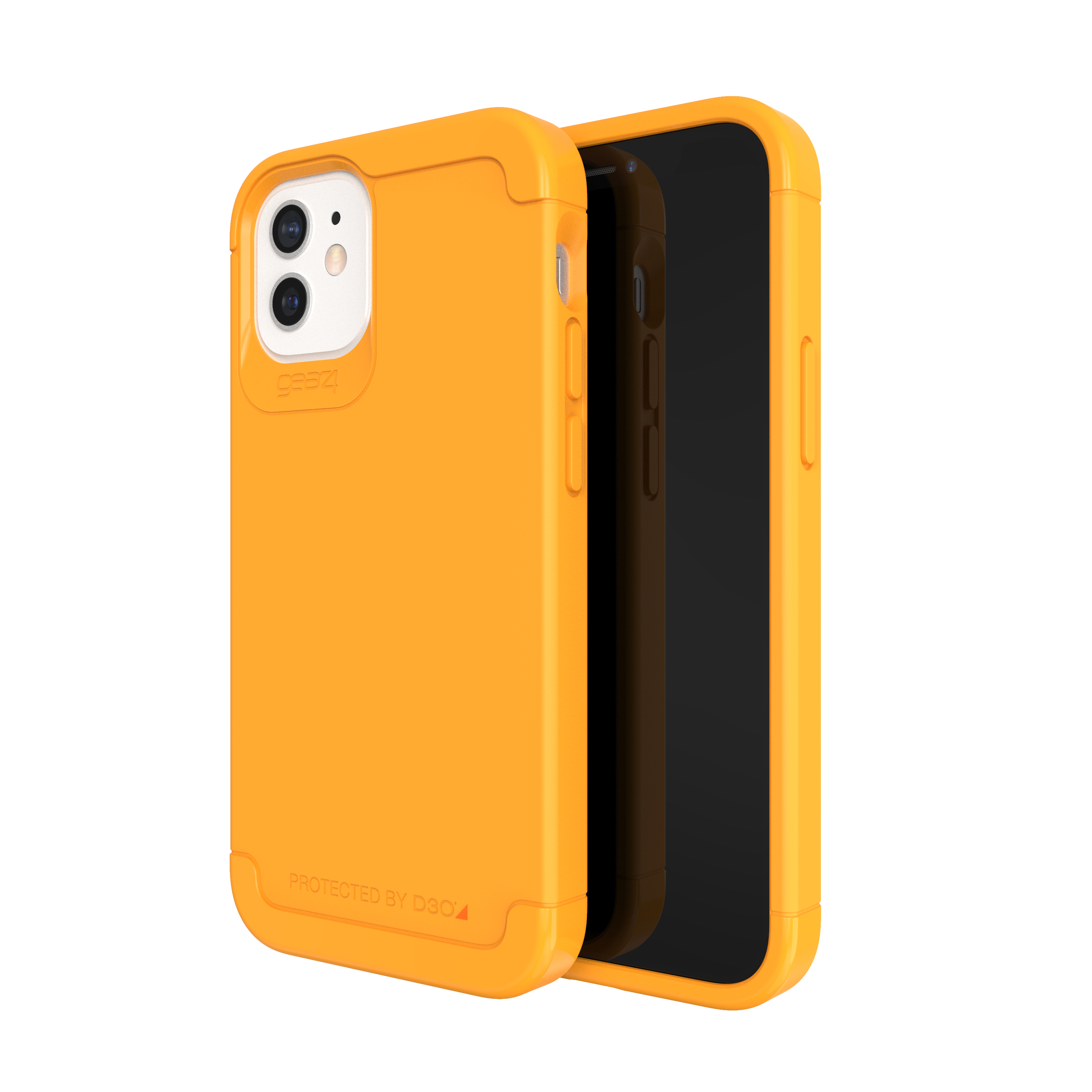 GEAR4 Wembley Palette, Backcover, Apple, iPhone 12 Mini, Safrangelb